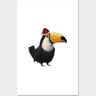 Christmas Toucan Posters and Art